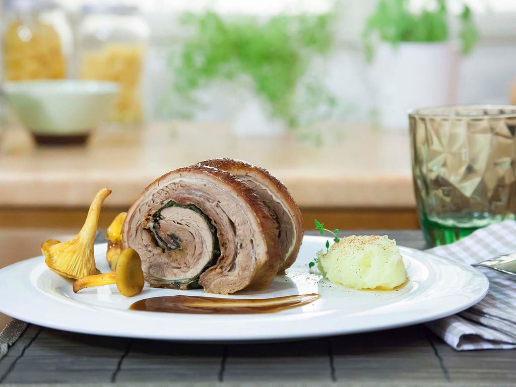 Pieczona rolada cielęca