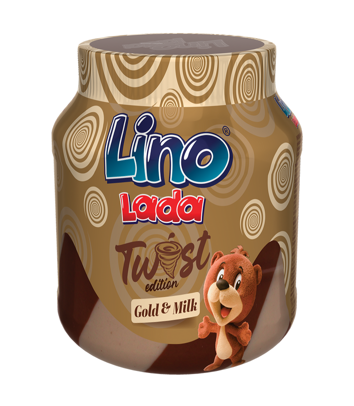 Lino Lada Twist Gold & Milk