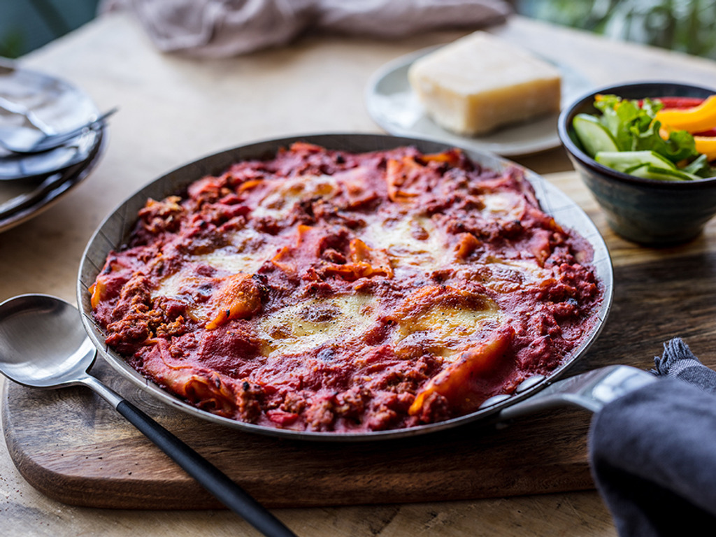 Lasagne z panvice