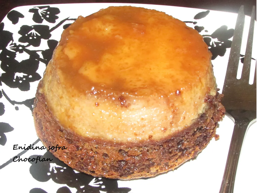 Chocoflan (Molde 20 cm) Receta de Jesús Maza Hernández- Cookpad